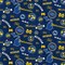 Fabric Sykel Enterprises University of Michigan Home State by the Quarter Yard MCHG1208